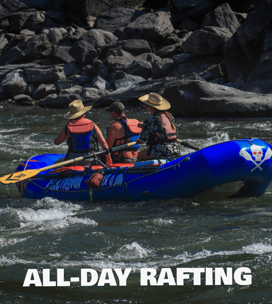 All-day rafting