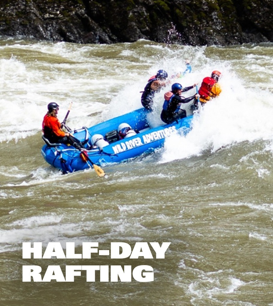 Half-day rafting