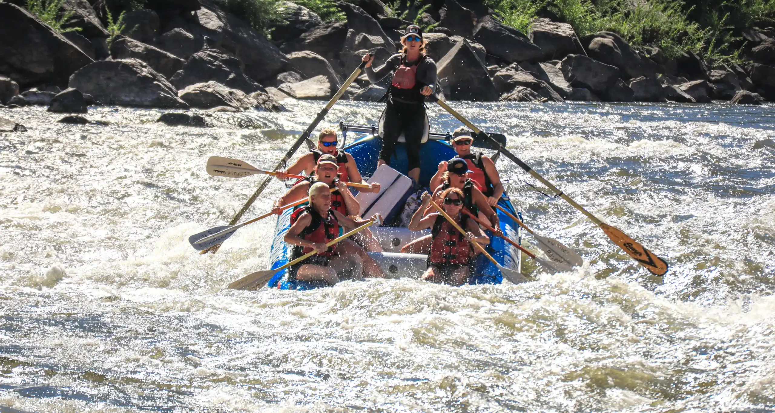 White water rafting adventure